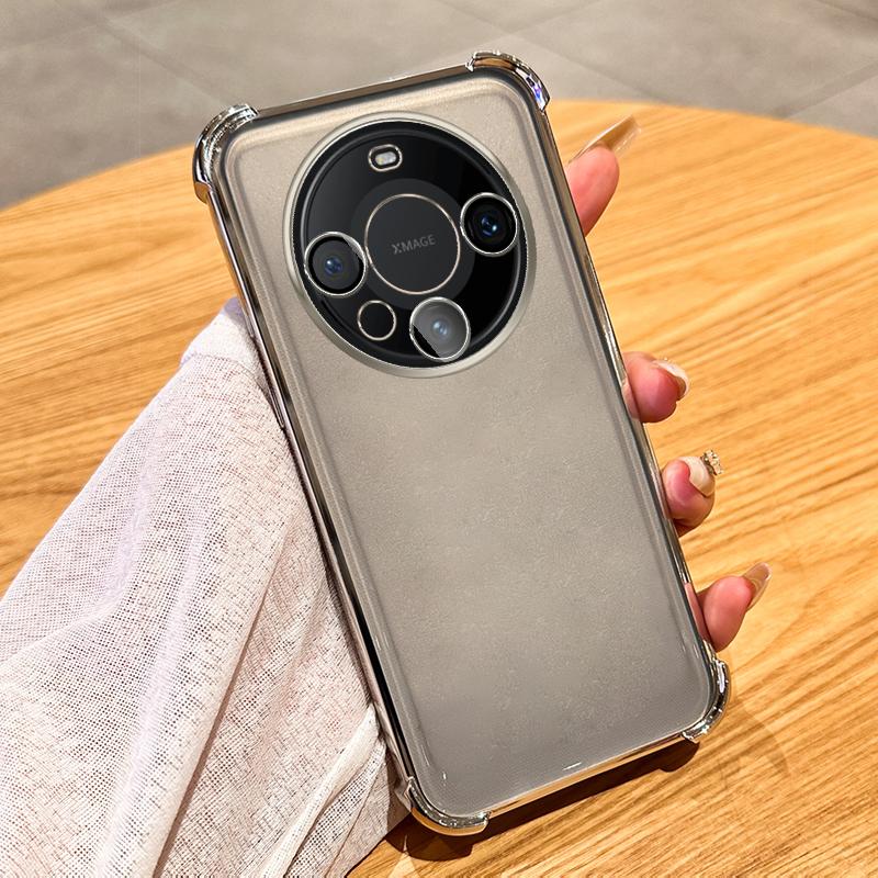 Airbag Shockproof Case with Lens Film for Huawei Mate 30 40 50 60 Pro Pura 70 Pro P30 P40 P50 P60 Pro Nova 7 8 9 10 11 12 Pro Honor 100 200 Pro
