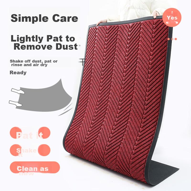 Dajiang Entrance Mat, Doormat, Non-Slip Floor Mat for Entryway, Outdoor Entrance Mat, 80x120cm