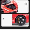 1/24 Laferrari Alloy Open Sports Car Model Diecasts & Toy Vehicles Metal Car Model Simulation Sound and Light Kids Gift