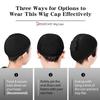 Hair Net for Wig, Fishnet Wig Cap for Women, Wig Cap for Long Thick Hair
