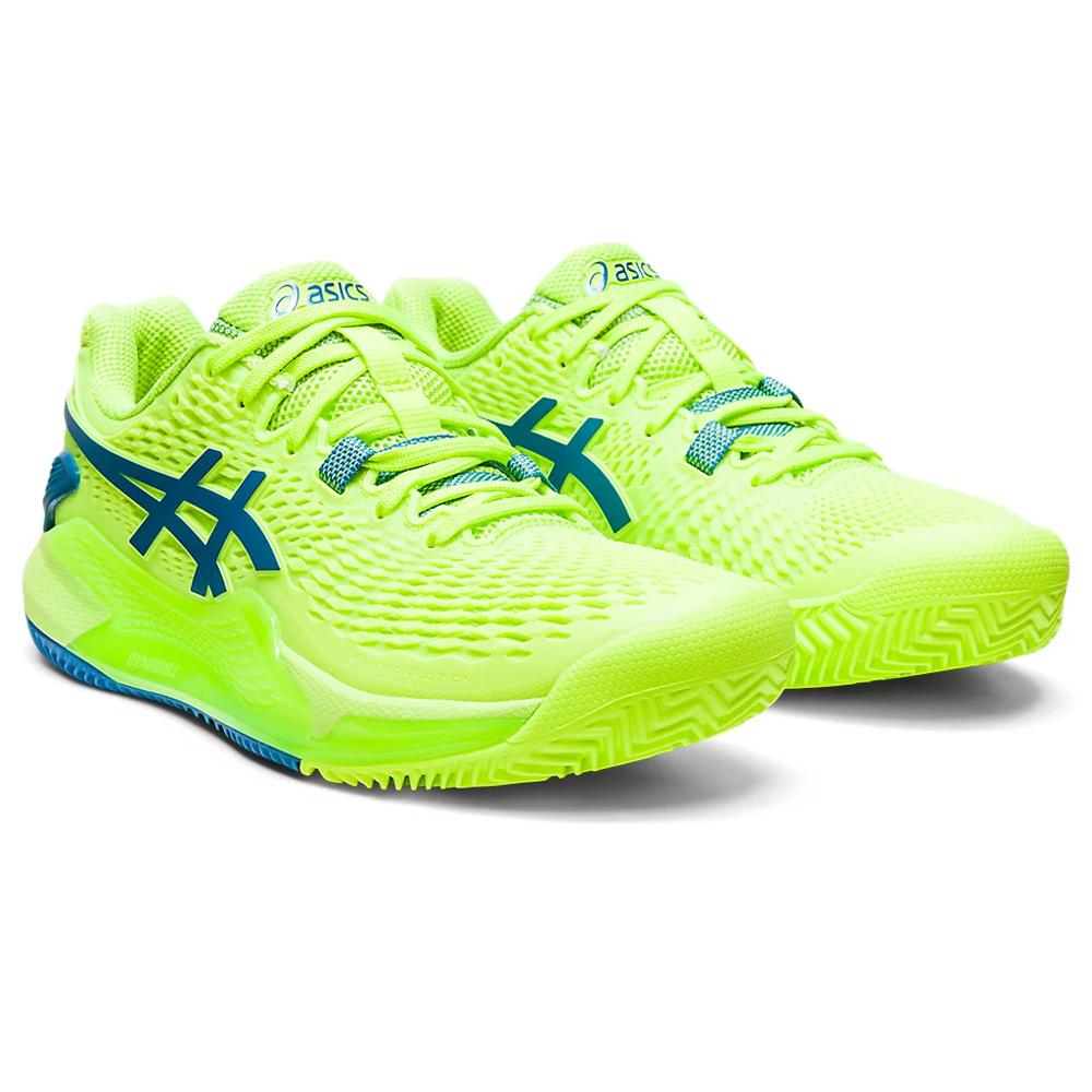 Sports Shoes Asics Green Gel Resolution 9