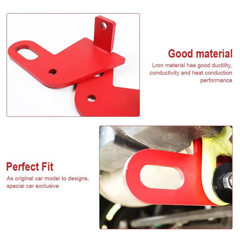 Car Trunk Front Rear Bumper Bar Towing Trailer Hook For Suzuki Jimny 2019 Up Car Accessories Red