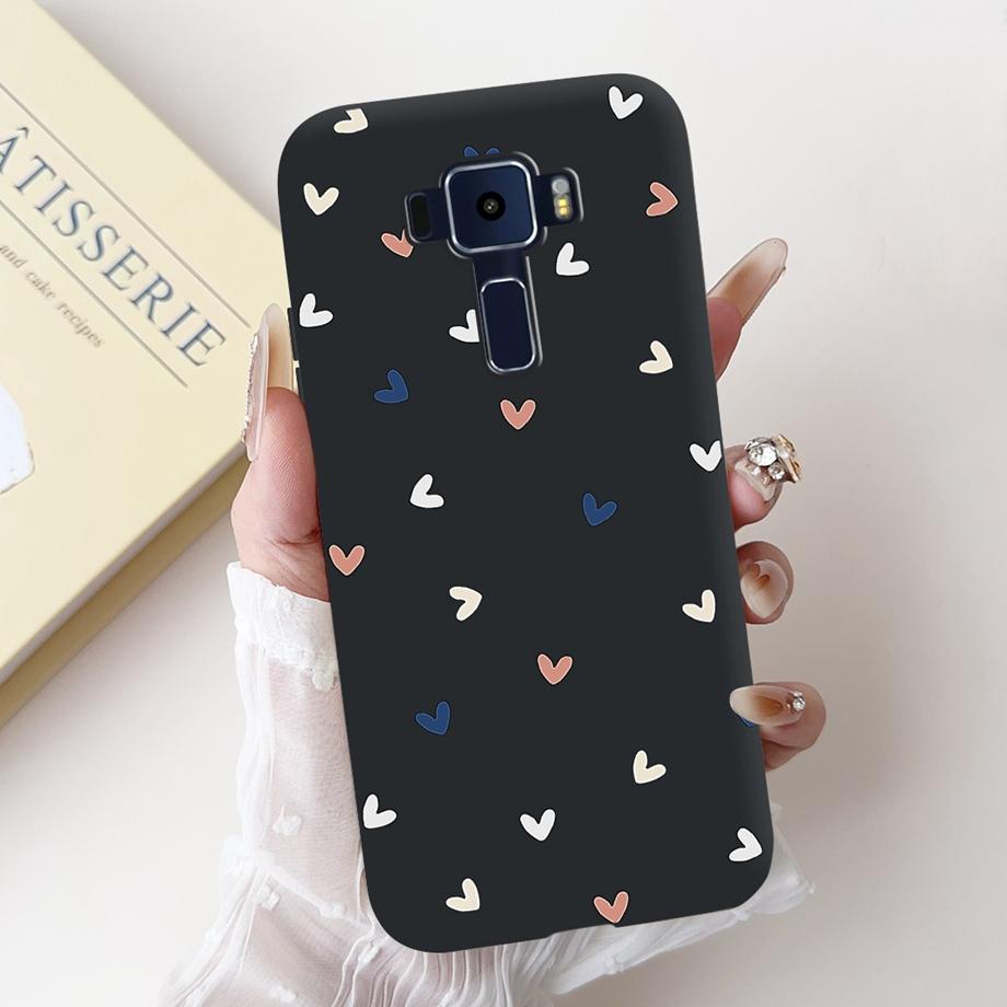 Для ASUS Zenfone 3 ZE520KL Z017D 4 Max ZC520KL X008D 3 Max ZC520TL Чехол Мягкий Силиконовый Задняя Крышка Сумка с Рисунком Сердце Бабочка Цветок