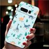 Чехол для телефона Google Pixel 7 Pro 7 6A 6 Pro 5A 4A 3A Pixel 4 XL Pixel 5 6 4 3 XL 3A XL 2 XL милый детский чехол с динозавром Funda