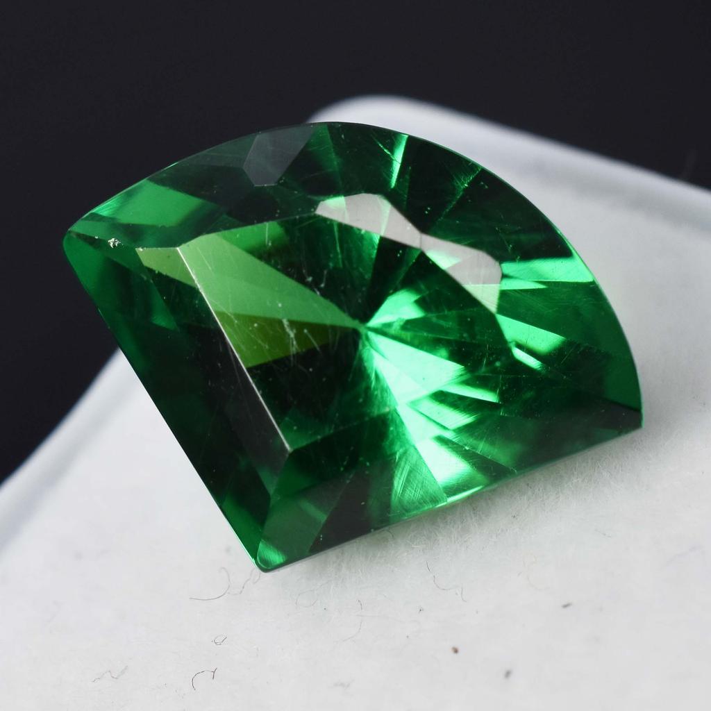 NATURAL Green Tsavorite Garnet 9.10 Ct Fancy Cut Loose Gemstone