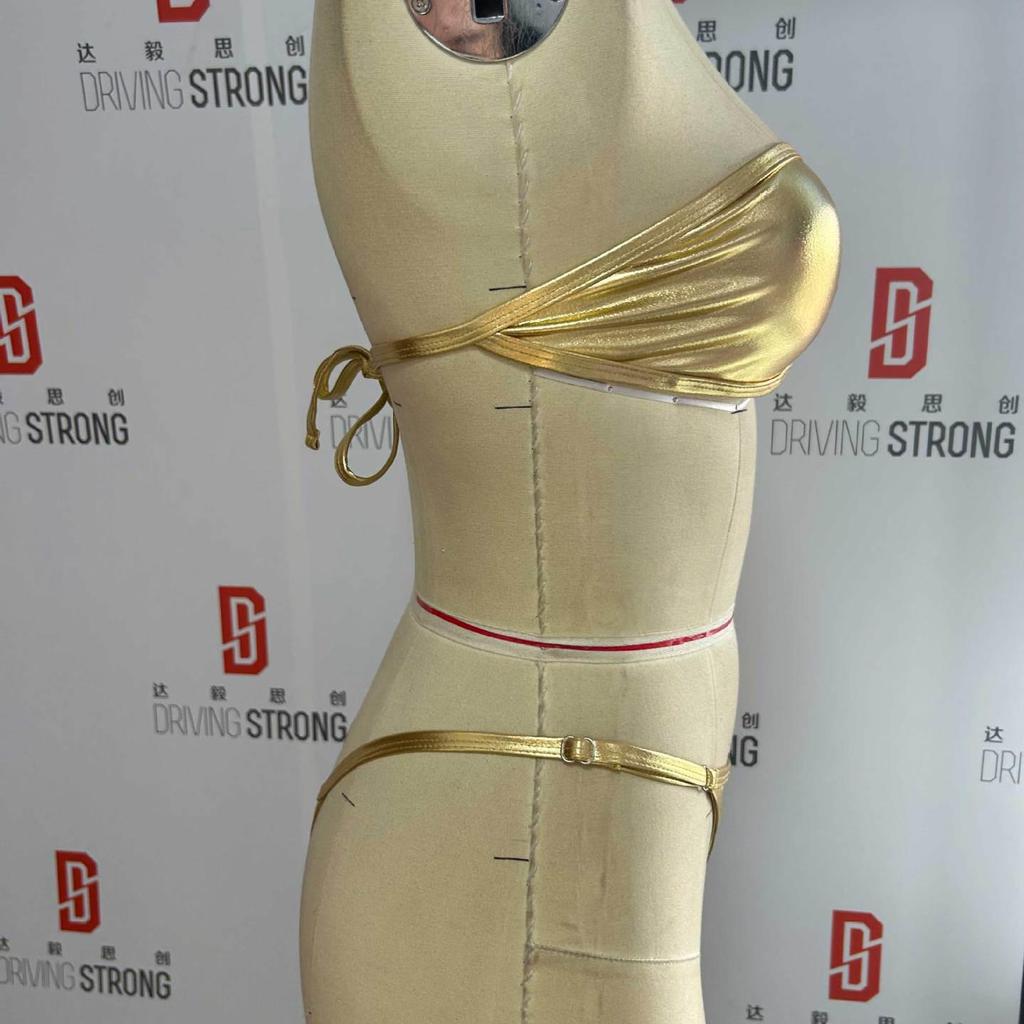 Женский сексуальный треугольный раздельный бикини-костюм, летний купальник без бретелек с завязками по бокам, эластичный однотонный купальник-бикини