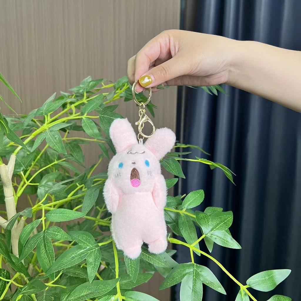 Plush Beautifully Crafted Dog And Rabbit Keychains Super Soft Lovable Collectible Toys