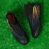 35-45 Men's Large Size High-top Football Shoes Nail Anti-slip TPR Artificial Lawn Boys Football Boots