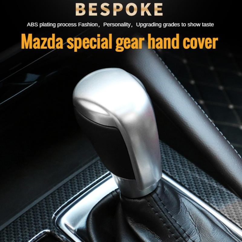 Наклейка на крышку ручки переключения передач автомобиля для Mazda 2 3 6 BM GJ Demio CX3 CX5 CX8 CX9 Axela 2014-2021 2022 Аксессуары