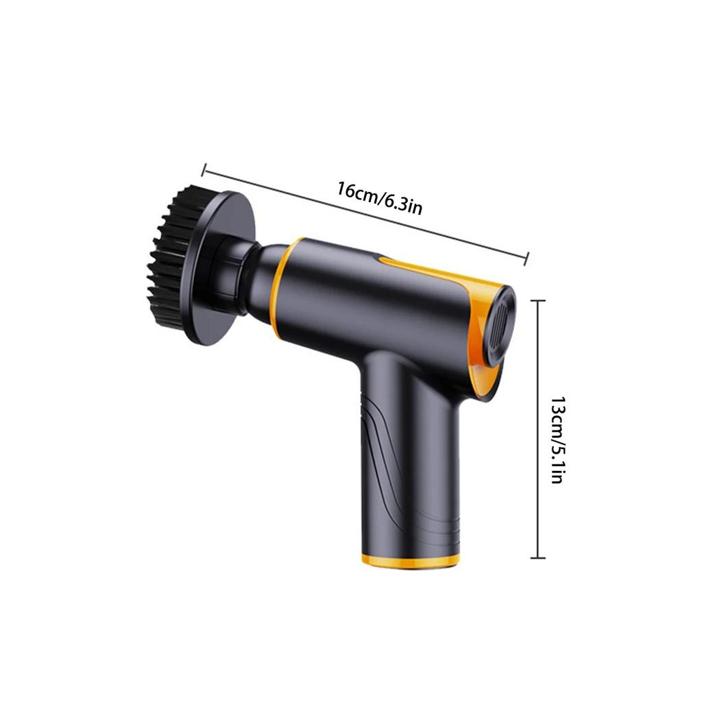 Wireless Car Polisher 4000mAh Cordless Dual-Speed Buffer Scratch-Free Soft Pad Home Auto Waxing Machine