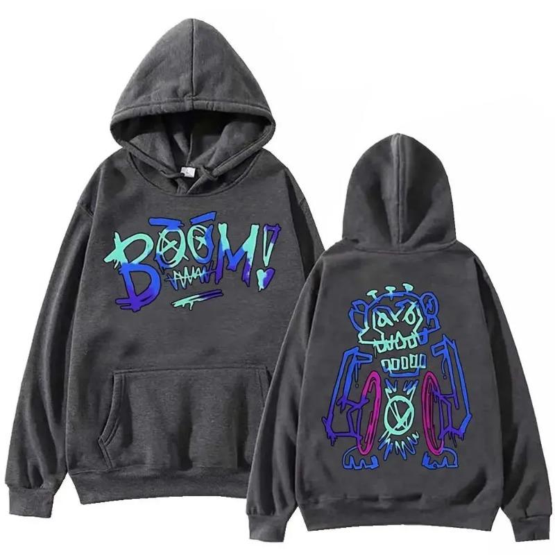 Женская толстовка с капюшоном Hot Anime Arcane Jinx Graffiti Hoodie Harajuku Hip Hop Pullover Tops Sweatshirt Fans Gift Hoodies & Hoodies Women's