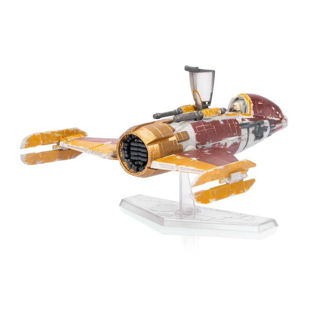 STAR WARS Micro Galaxy Squadron Demon Fighter Vehicle with Microfigure Accessory - 5" 1"