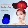 Трансграничная светодиодная кепка: Красный свет для роста волос, Синий свет для бьюти-терапии, Инфракрасное лечение против выпадения волос