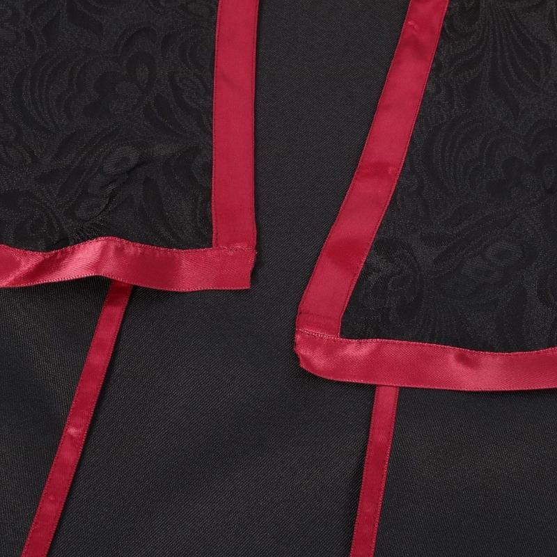 Средневековый плащ с цепью Костюмы на Хэллоуин Плащ Вампира Длинный плащ Плащ на Хэллоуин для карнавалов вечеринки