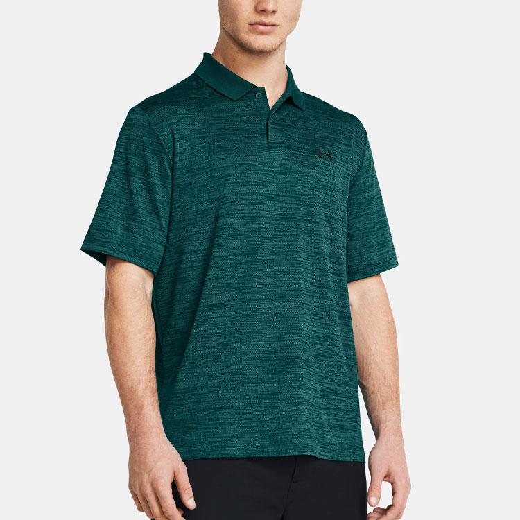 Under Armour Мужская рубашка-поло Циан 1377374-449