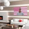 Drew Pink America Flag Starkey Tapestry Poster Funny Banner For Dorm Bedroom Wall College Party Indoor Outdoor Decorations