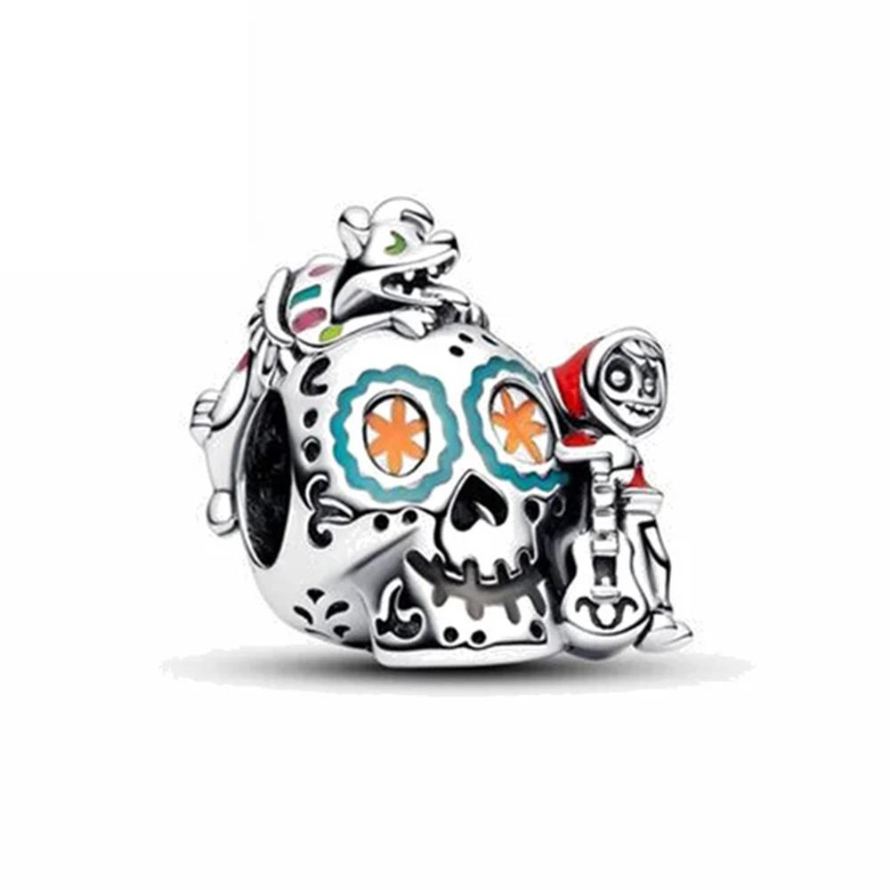 Горячая Распродажа MINISO Disney 925 Серебряные Животные Мобилизация Шармы Бусины Горячие Оригинальные Браслет Брелоки DIY Украшения Женщины