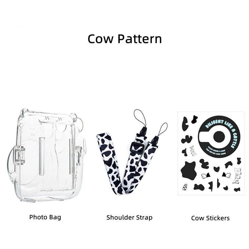 Для Fujifilm Instax Mini 11 прозрачный чехол для камеры защитный чехол для переноски чехол для хранения фотографий чехол с плечевым ремнем