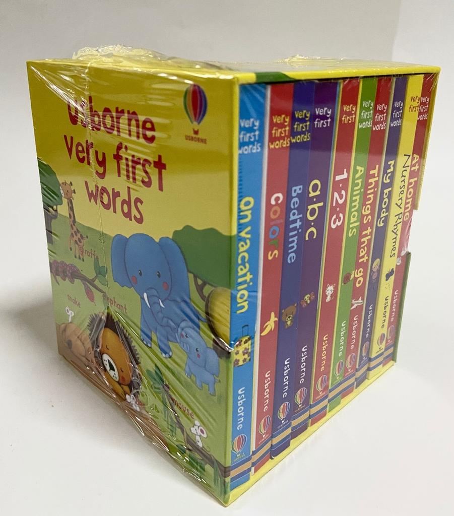 Very first words My first English word board book 10 enlightening children's books