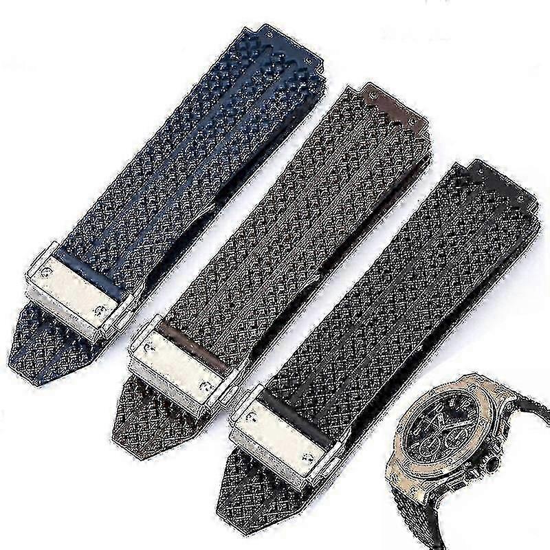 Watch strap for Hublot Big Bang 26mm waterproof rubber bracelet