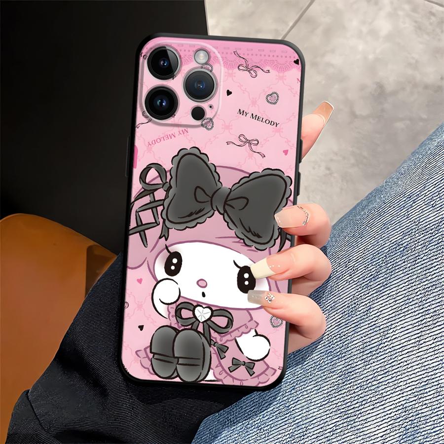 Чехол для Apple iPhone 17 Pro Max 12 13 Air 15 Pro 7 8 14 XR XS MAX 16 11 Funda Чехол для телефона SanrioS Милая КуромиS