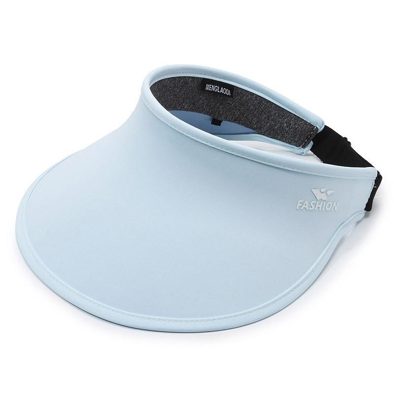 Шикарная легкая женская шляпа от солнца с открытым верхом различных цветов для стильной защиты от солнца