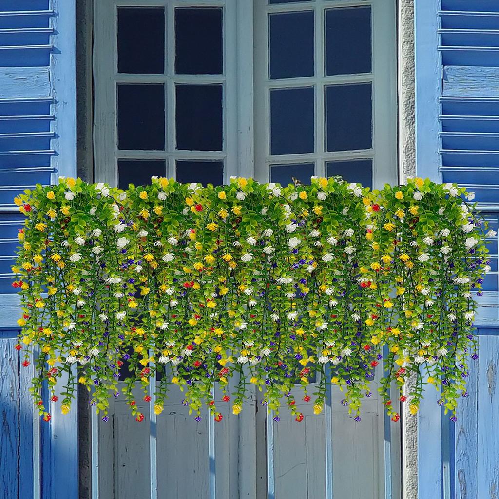 Simulation Eucalyptus Rose Wall Hanging Simulation Green Plant Camellia Vine Home Ceiling Vine Decoration