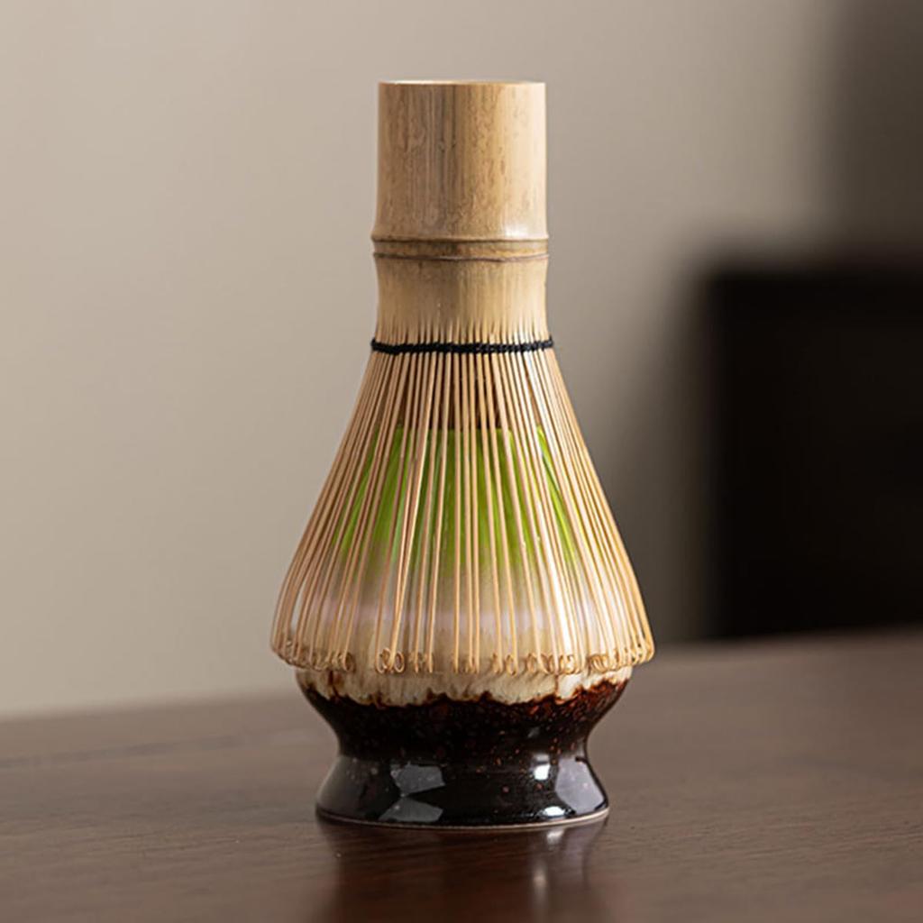 Чайная церемония матча Японская чайная церемония Чай Чашаку Матча и венчик Набор из 7 предметов, Посуда, Чаша, 100-стенный Часен, (Чайная ложка), порошок, (зеленый)