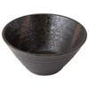 Kajuar Life (Kakuni) Minoyaki [Black Ramen Bowl] Bowl, Splashed, Kiritate-don, Diameter Approx. 20 X Height 9cm, Tableware, Stylish, Ramen Bowl,