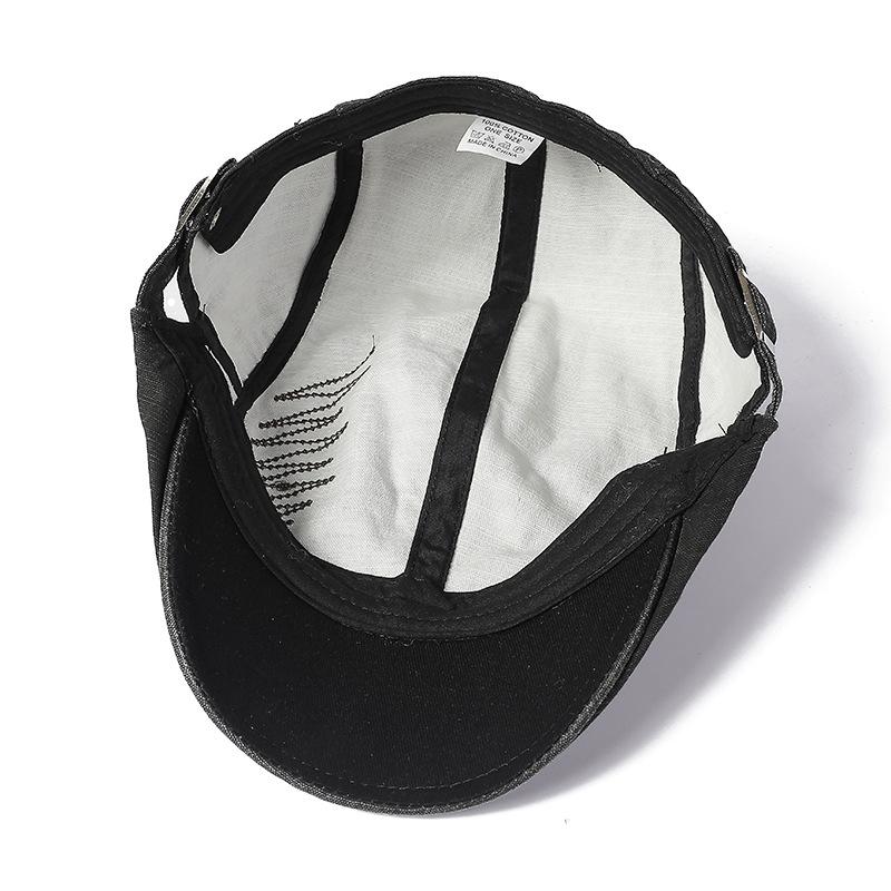 Винтажный берет мужской британский утиный язычок шляпа повседневная шляпа кепка вперед Ms. Шляпа