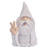 Funny Smoking Dwarf Garden Sculpture Ornaments Scornful Wizard Gnome Statue Indoor Outdoor Figurine Gift Home Yard Decoration