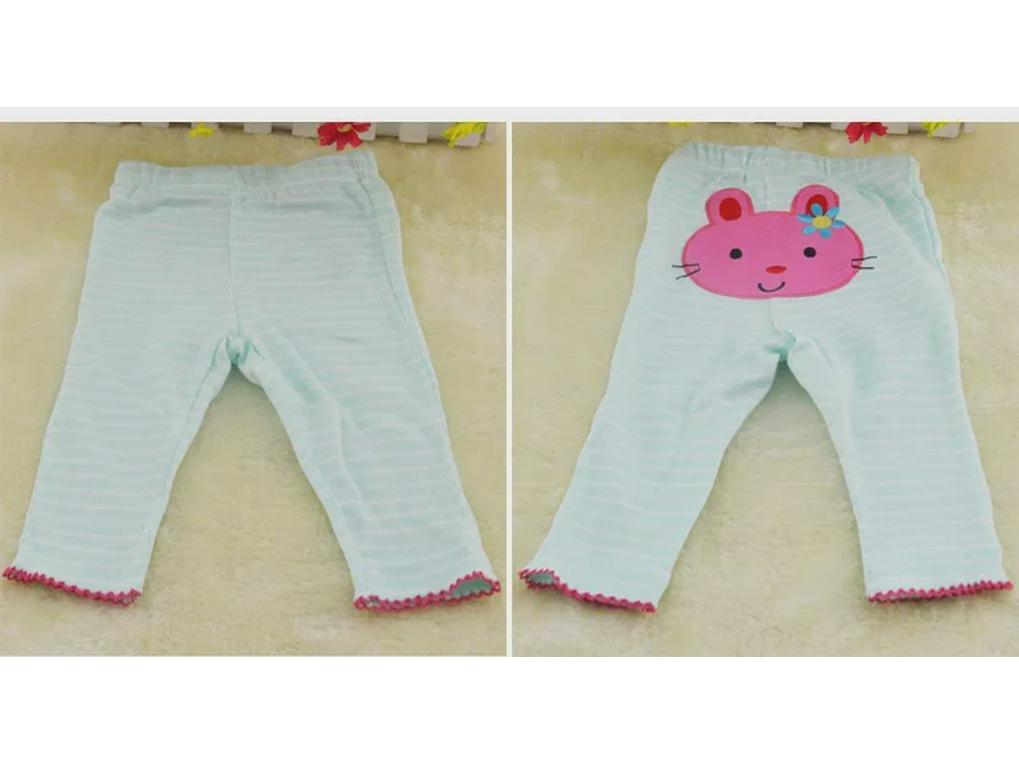 Пижамные штаны унисекс для малышей с вышивкой на осень, большие размеры, полипропилен, 5 шт. в упаковке (3-48М)