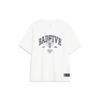 Reflective Basketball Short Sleeve T-Shirt Men Tops White ATST547-1