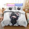 Admire 3D Tokyo Ghoul Cartoon Duvet Cover Set HD Comforter Cover for Kids Постельные принадлежности Постельное белье Декор для спальни