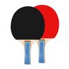 2Pcs Table Tennis Racket with 3 Pong Ball Table Pong Ball Paddle Set for Gym Sporting