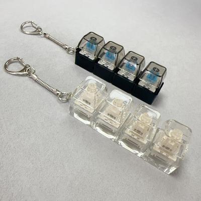 Расслабляющий DIY Клавиатура Фиджет Брелок Кейкап Клавиши Кнопка Палец Колпачок Клавиатуры с Легким Рельефом Игрушка для Снятия Стресса Взрослый