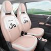 Мини чехол на сиденье автомобиля с пандой, полный обхват, милая кожа для всех сезонов