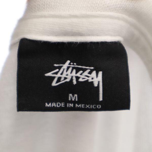 Stussy Лого Футболка с коротким рукавом M Белая Мужская Б/у