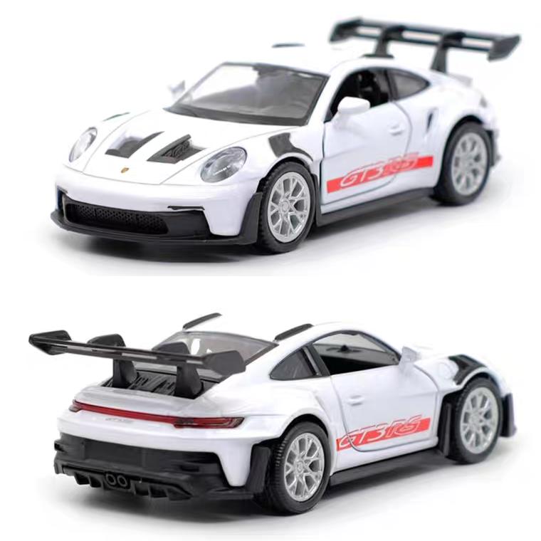 Porsche 911 GT3 RS Суперкар Версия Match 5-дюймовая Металлическая Машина Симуляция Литой & Игрушечный Транспорт RMZ city 1:36 Подарки на День Рождения из сплава