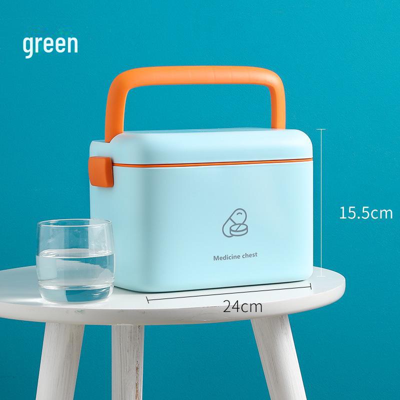 Большая переносная аптечка: Семейный набор с многофункциональным хранилищем для экстренных случаев и домашнего использования