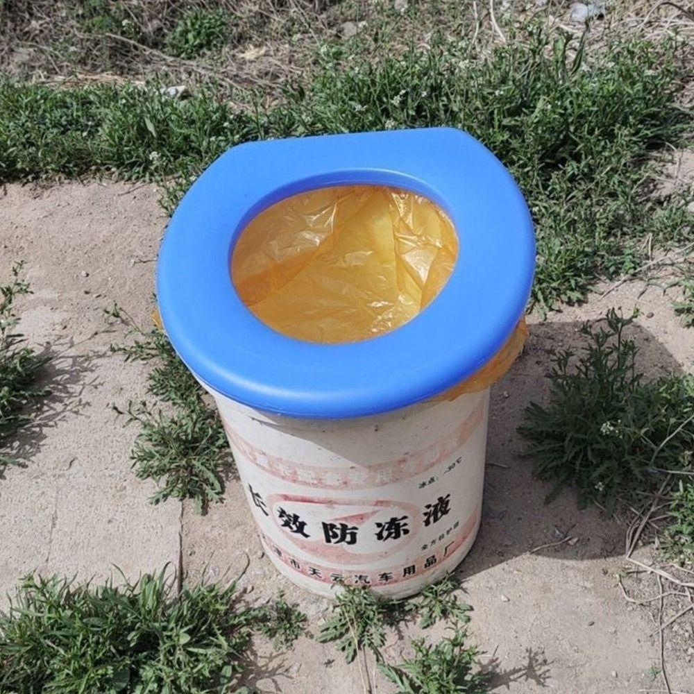 Съемная подвижная крышка унитаза Пластиковые сиденья для кемпинга Крышка сиденья унитаза Аксессуар для дома и отдыха на природе