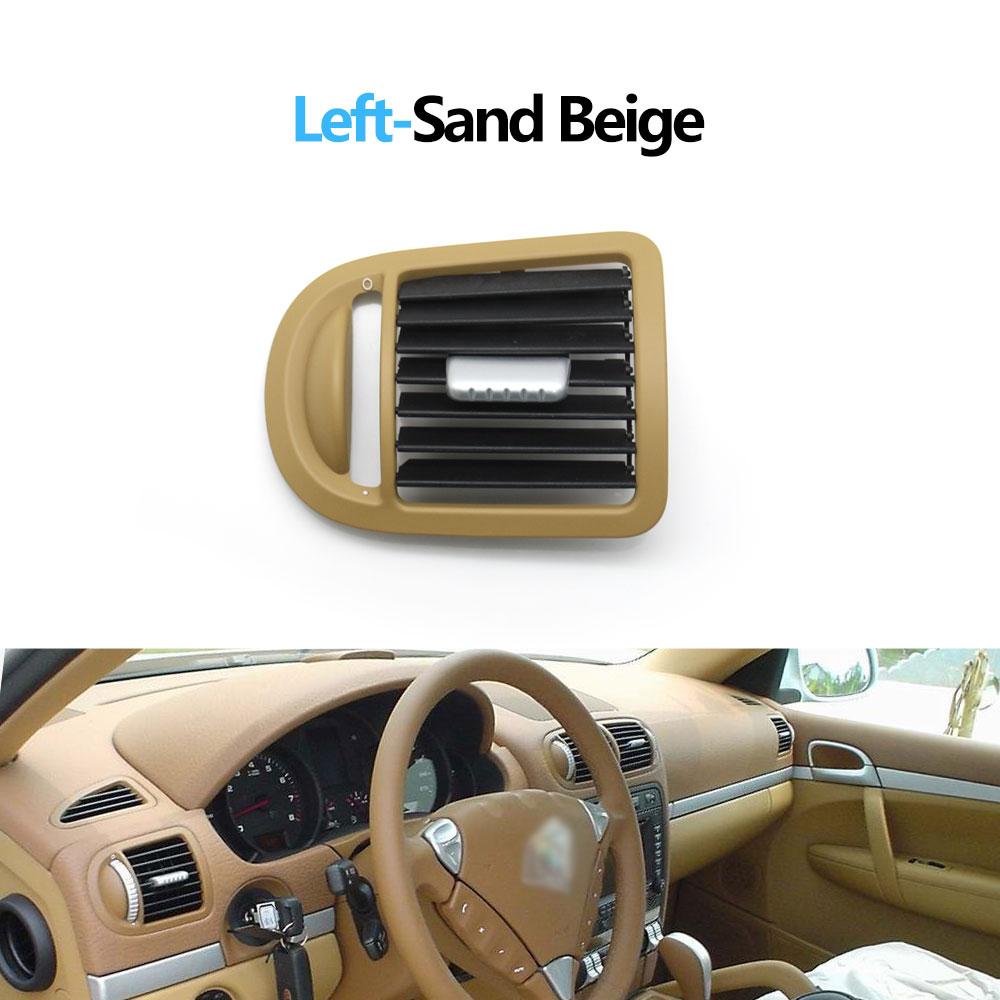 LHD RHD Car Front Dashboard Left Right Center Air Vent Grille AC Vent Oulet Cover Panel For Porsche Cayenne 955 9PA 2003-2009