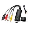 Адаптер карты захвата звука и видео USB с USB-кабелем Конвертер USB 2.0 в устройство захвата видео для ТВ
