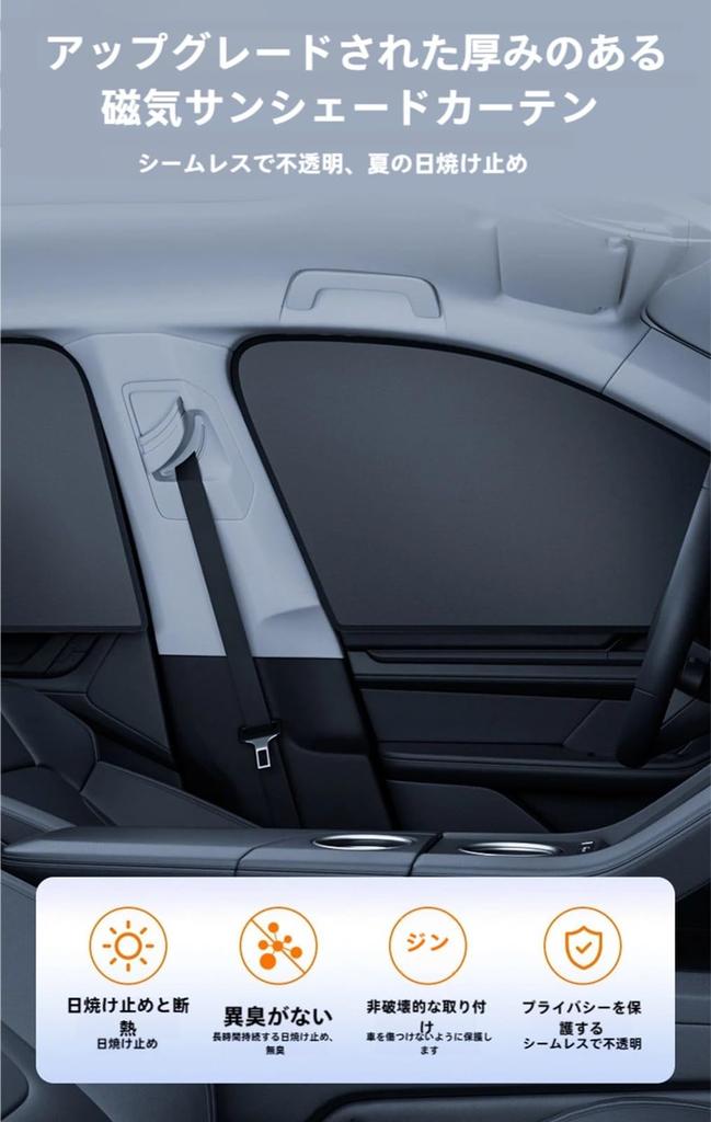 Aqua 2nd Generation MX Series AQUA MXPK11 MXPK10 MXPK15/MXPK16 Type Car Sunshade Side Curtain