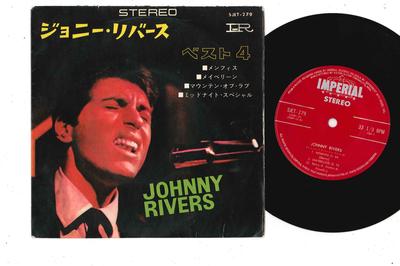 7-дюймовая пластинка JOHNNY RIVERS - Johnny Rivers Best 4 SJET279 IMPERIAL Япония Рок Б/У