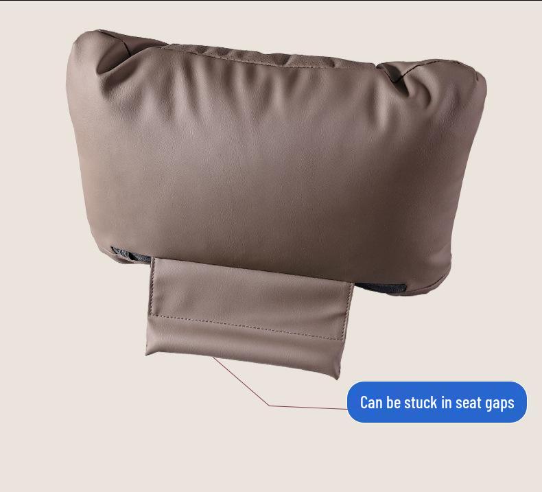 Honda CRV, Accord, Breeze, Civic, Odyssey Headrest: Leather Lumbar Support & Neck Protector