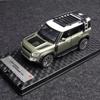 New 1/32 Die-cast Model Car Pull Back Car Toy Collectible for Land Rover New Defender 110 with Sound and Light Boys Gift Collection Ornaments