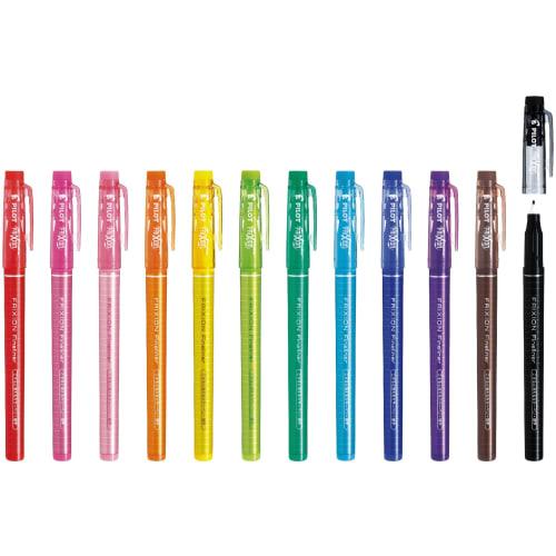 PILOT Color Pen Frixion Fineliner 0.45mm 12 Color Set SFFL144F12C