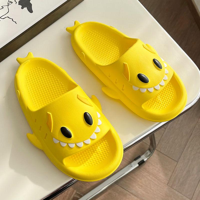Fashion Home Shark Women's Sandals Cloud Cute Teddy Bear Slippers Woman Slides Slipper Casual Face Roman Beach Indoor House Summer 2024