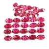 Natural Ruby Loose Gemstone Mozambique 48 ct Oval Shape Lot for Jewelry Making and Gem Collections